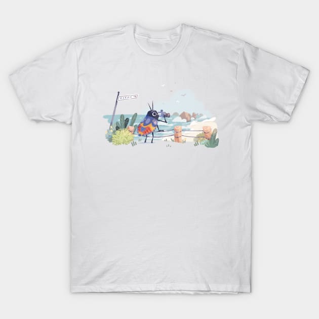 Beach Vacation T-Shirt by Nina Nill